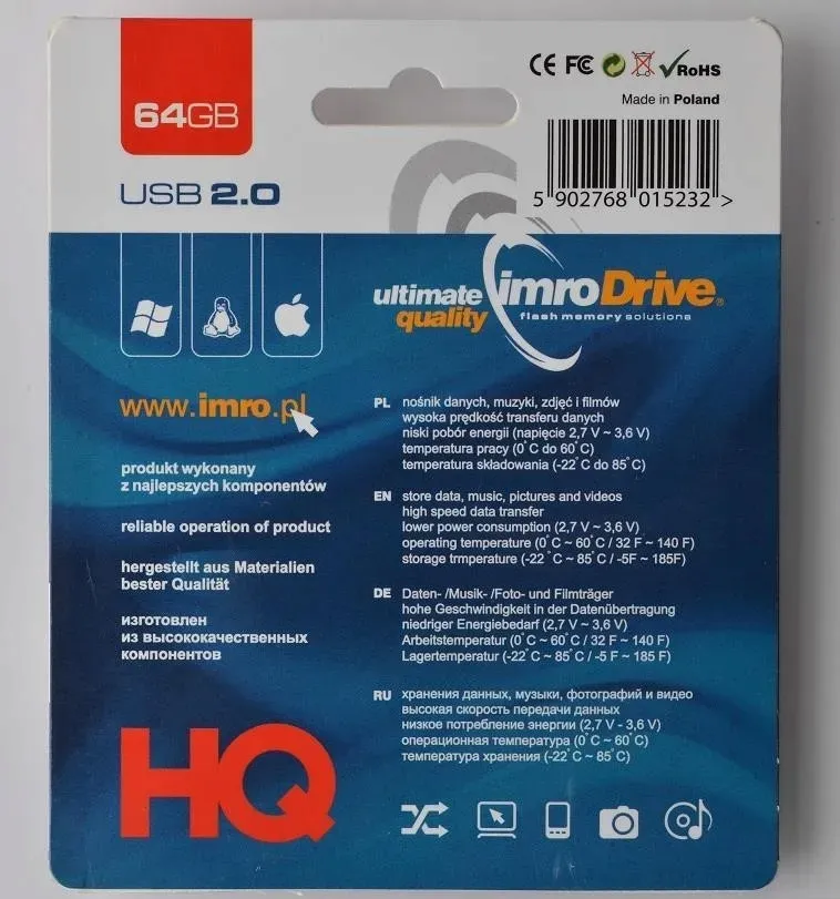 pendrive-imro-black-64gb-64gb