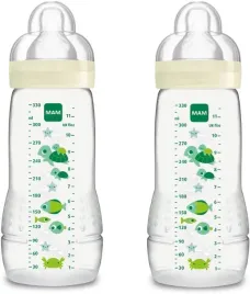 mam-easy-active-butelki-zestaw-2x330ml-4m-zielona