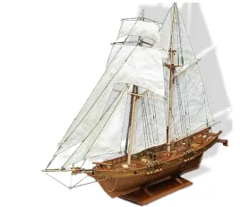 model-statku-z-drewna-zaglowka-drewniana-statek