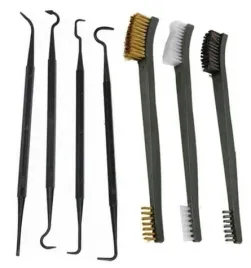 zestaw-do-czyszczenia-broni-szczotek-haki-szczotki