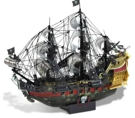 model-statku-zemsta-krolowej-anny-diy-metalowy