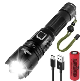 mocna-latarka-taktyczna-10000-lumenow-usb-wojskowa