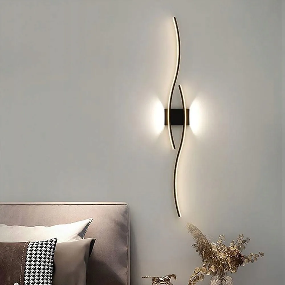 lampa-liniowa-scienna-led-kinkiet-czarna-3500k-nowoczesna-do-salonu-stan-nowy