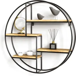 polka-scienna-okragla-styl-skandynawski-loftowy