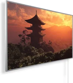 grzejnik-na-podczerwien-obraz-elektryczny-1000w-promiennik-ir-termostat