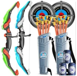 luk-dla-dzieci-zestaw-led-strzaly-tarcza-kolczan-zestaw-podwojny