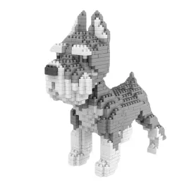 klocki-zestaw-model-psa-schnauzer-880-elementow-dog