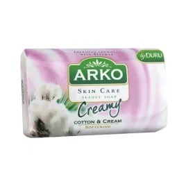 arko-skin-care-creamy-cotton-and-cream-mydlo-toaletowe-kostka-90g