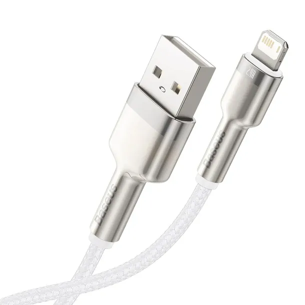 kabel-baseus-cafule-usb-a-lightning-2-4a-1m-bialy