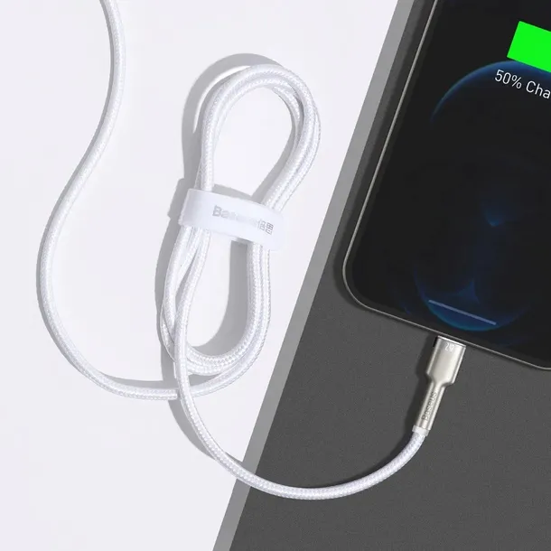 kabel-baseus-cafule-usb-a-lightning-2-4a-1m-bialy