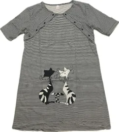 koszula-nocna-ciazowa-do-porodu-karmienia-pizama-koszula-w-paski-xxl-2xl