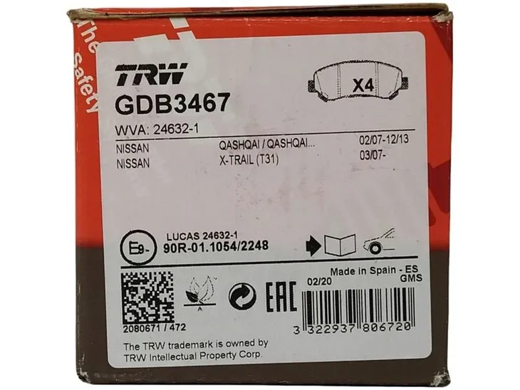 klocki-hamulcowe-trw-gdb3467-wysokosc-58-7-mm