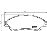 textar-klocki-hamulcowe-przod-2597901-strona-zabudowy-przod