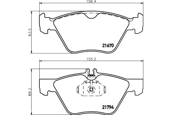textar-klocki-hamulcowe-przod-2167001-stan-nowy