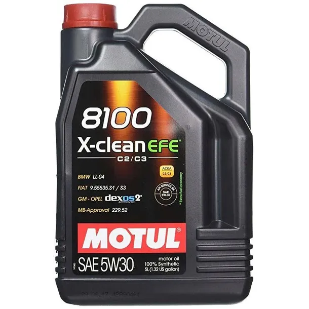 Motul 8100 X CLEAN EFE 5W30 5L 505.01 DPF C3 ORYGINALNY !