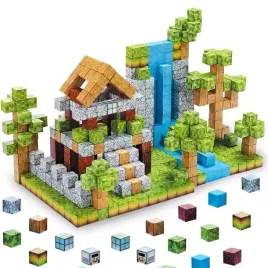 klocki-magnetyczne-200-konstrukcyjne-montessori-minecraft-pixelandcraft