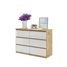 komoda-6-szuflad-dab-wotan-bialy-polysk-do-salonu-sypialni-100-cm