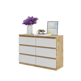 komoda-6-szuflad-dab-wotan-bialy-mat-do-salonu-sypialni-100-cm