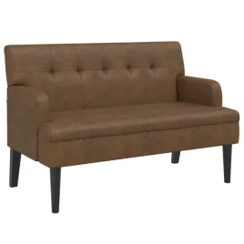 lawka-z-oparciem-brazowa-112x655x75-cm-sztuczny-zamsz