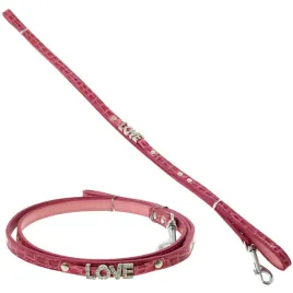 smycz-dla-psa-comfy-olympia-love-rozowa-s-120-cm
