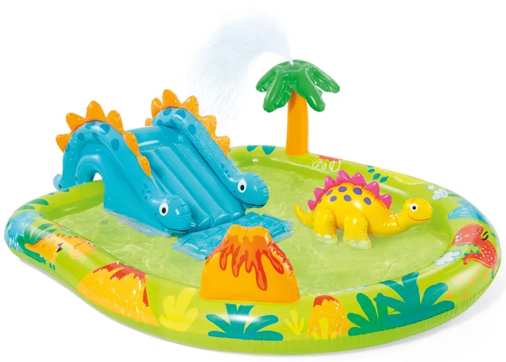 Wodny plac zabaw basen - Mały Dino 191x152x58 cm - Intex 57166