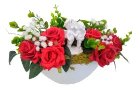 maly-stroik-na-cmentarz-dla-dziecka-or-aniolek-czerwone-roze-or-30-cm