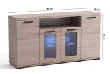 komoda-k3-witryna-160cm-szafka-4-kolory-stan-nowy