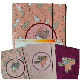 united-office-teczka-a4-z-gumka-jednorozec-i-ksiezniczka-3szt-4-g-901