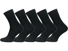 5x-eleganckie-skarpety-garniturowe-bawelniane-polskie-czarne-5-par-41-43