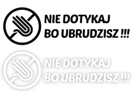 nie-dotykaj-bo-ubrudzisz-naklejka-na-samochod-na-auto-kolor