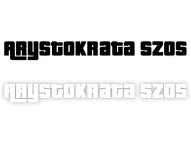 arystokrata-szos-naklejka-na-samochod-na-auto-kolor