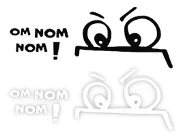 om-nom-nom-naklejka-na-samochod-na-auto-kolor