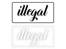 illegal-naklejka-na-samochod-na-auto-kolor