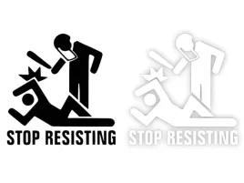 stop-resisting-naklejka-na-samochod-na-auto-kolor