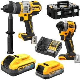 zestaw-combo-dewalt-dck2052h1e1t-wkretarka-dcd999-zakretarka-dcf850-2xaku