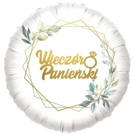 balon-foliowy-wieczor-panienski-eukaliptus-gold-bialy-18-rnd