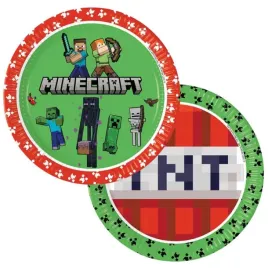 talerzyki-papierowe-minecraft-procos-23-cm-8-szt