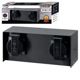 gniazdo-elewacyjne-slupek-led-2x-230v-xudo-czarny-ip44