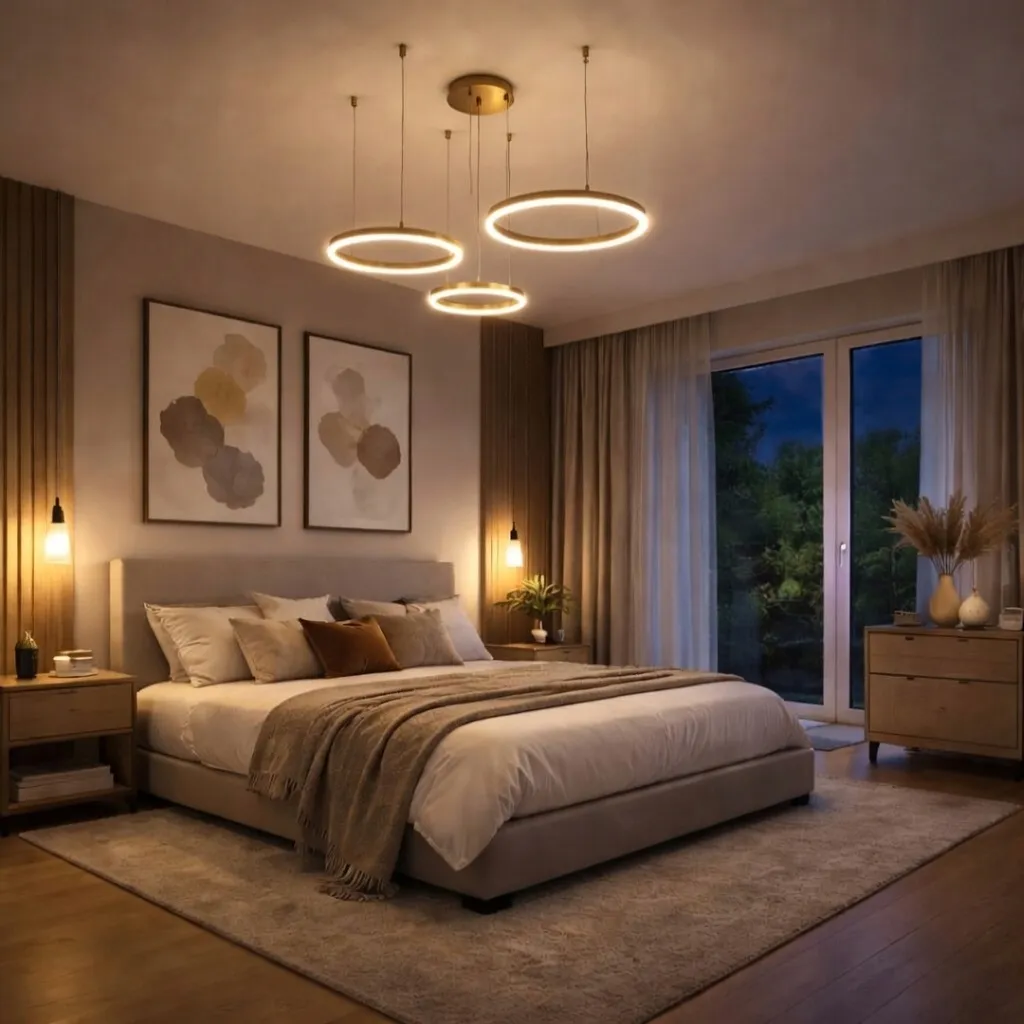 lampa-led-wiszaca-zyrandol-ring-40-60-80cm-3cct-3000-6500k-xudo-pilot-stan-nowy