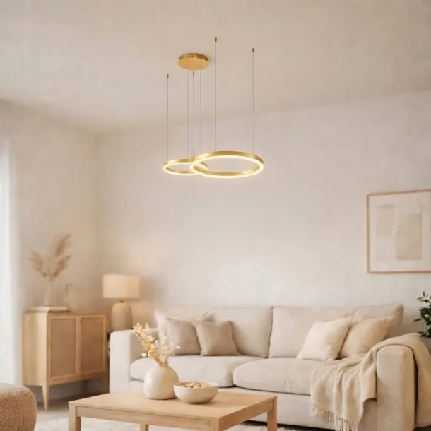 lampa-led-wiszaca-zyrandol-ring-40-60cm-3cct-3000-6500k-zlota-xudo-pilot-stan-opakowania-oryginalne