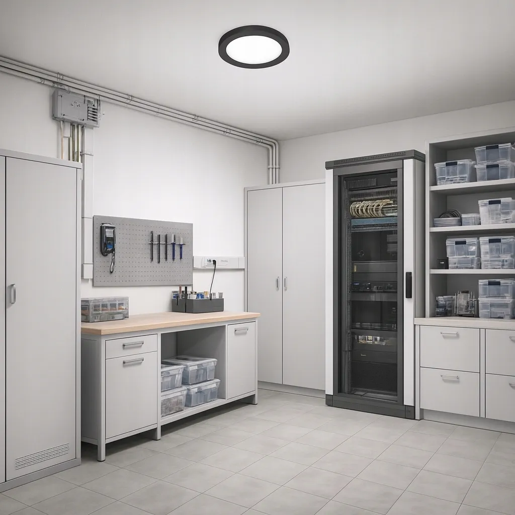 panel-led-12w-lampa-sufitowa-plafon-2-w-1-bialy-neutralny-4000k-czarny-xudo-stan-nowy