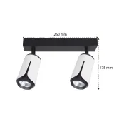kinkiet-sufitowy-2x-gu10-lampa-oprawa-spot-reflektor-bialy-czarny-xudo-kolor-bialy-czarny
