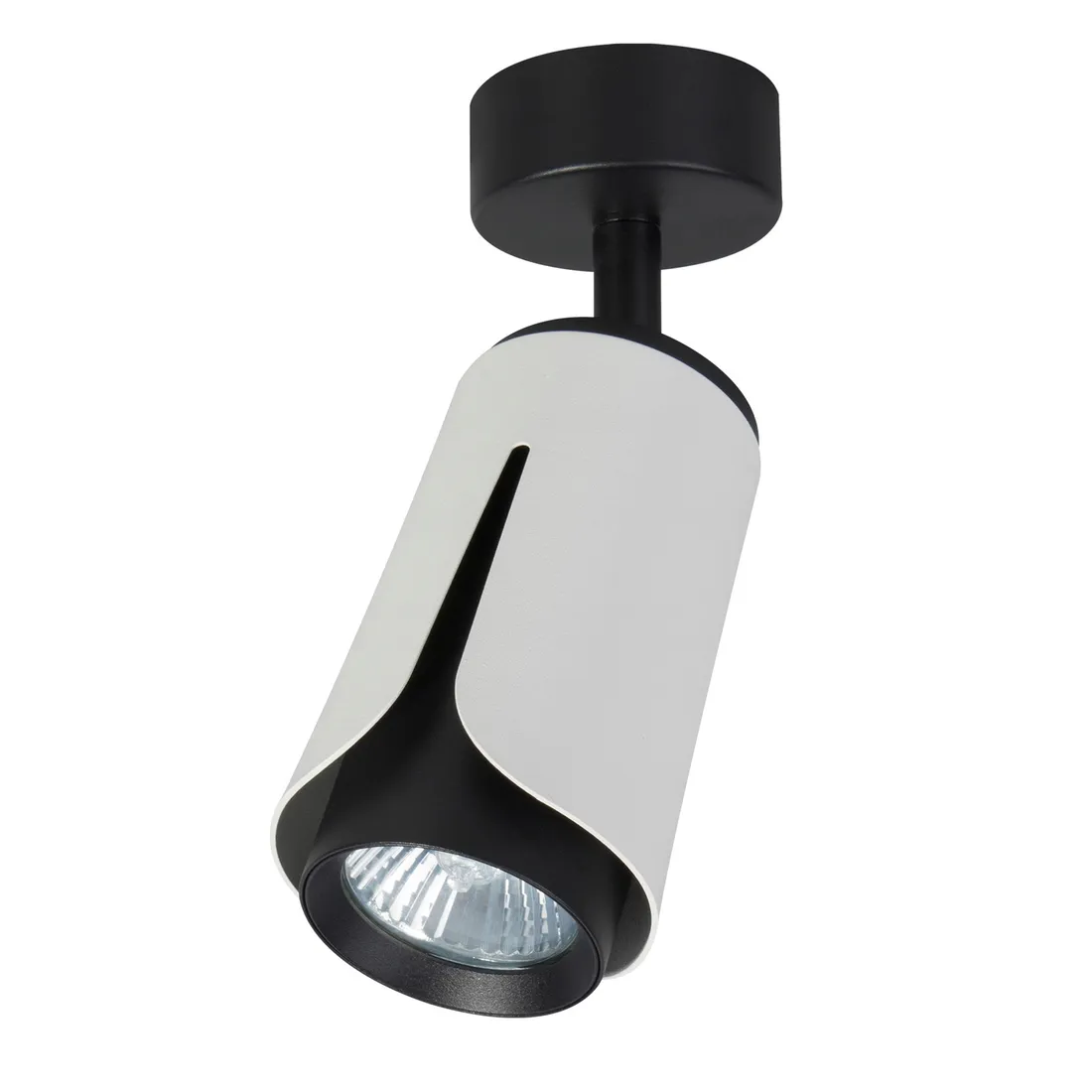 kinkiet-sufitowy-gu10-lampa-oprawa-spot-reflektor-bialy-czarny-xudo-stan-nowy