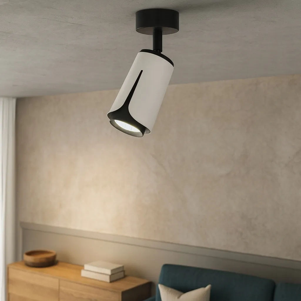 kinkiet-sufitowy-gu10-lampa-oprawa-spot-reflektor-bialy-czarny-xudo-stan-nowy