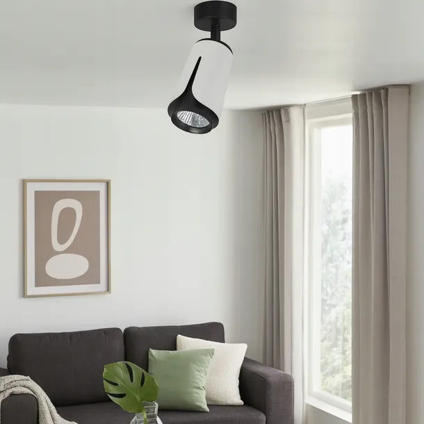 kinkiet-sufitowy-gu10-lampa-oprawa-spot-reflektor-bialy-czarny-xudo-stan-opakowania-oryginalne