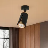 kinkiet-sufitowy-gu10-lampa-oprawa-spot-reflektor-czarny-zloty-xudo-stan-nowy