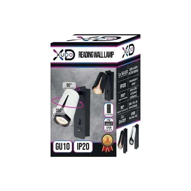 kinkiet-do-czytania-scienny-lampa-oprawa-gu10-bialy-czarny-xudo-dlugosc-wysokosc-18-cm