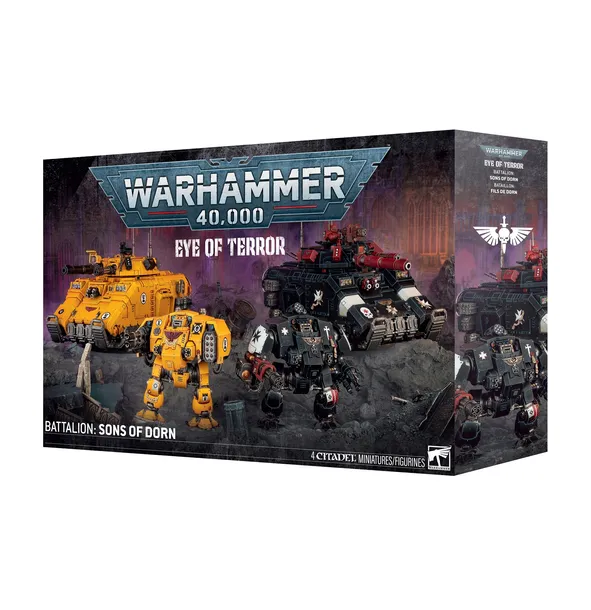 WARHAMMER 40K - EYE OF TERROR BATTALION SONS OF DORN
