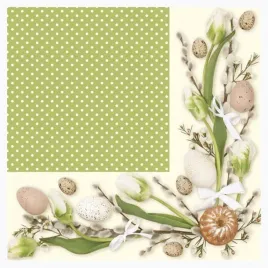 pol-mak-serwetki-wielkanocne-3-warstwowe-green-frame-33cm-x-33cm-20-sztuk