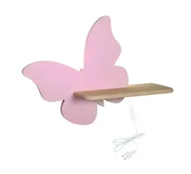 kinkiet-rozowy-motylek-z-polka-wtyczka-plus-przewod-butterfly-21-85177-5w-l